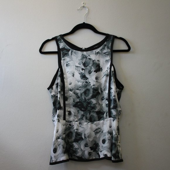 Floral Tank Blouse - Picture 1 of 3